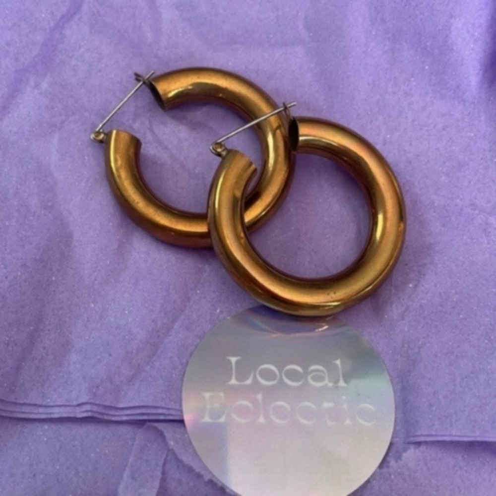 Gold Hoop Earrings